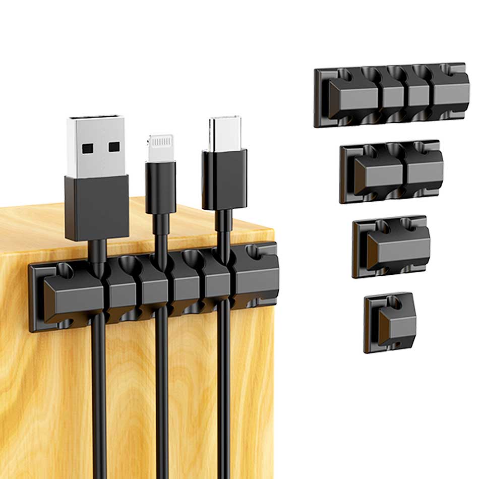se® CABLEORGANIZER – Self-adhesive cable clips, set of 5
