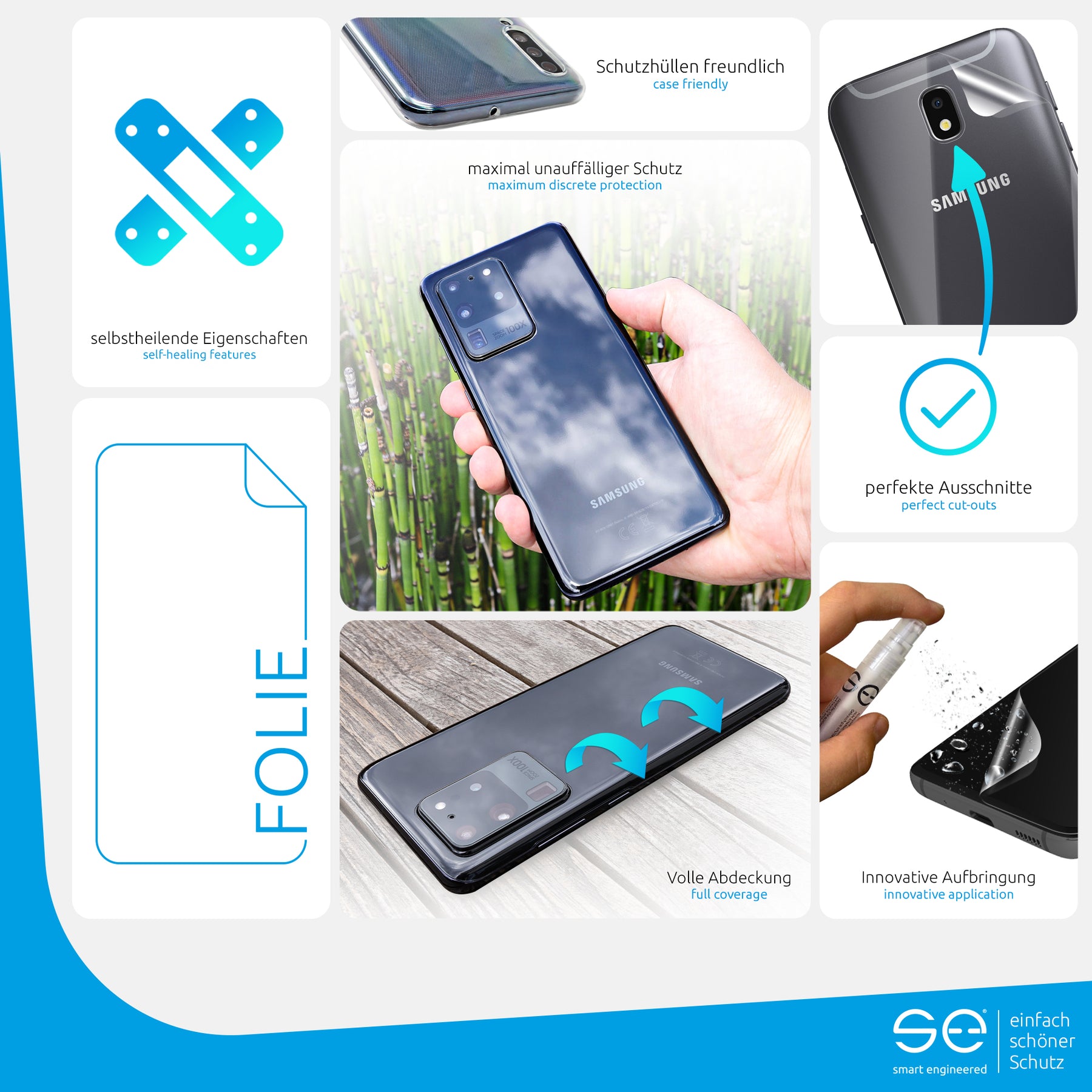 Protective film back Samsung Galaxy J5 (2017)