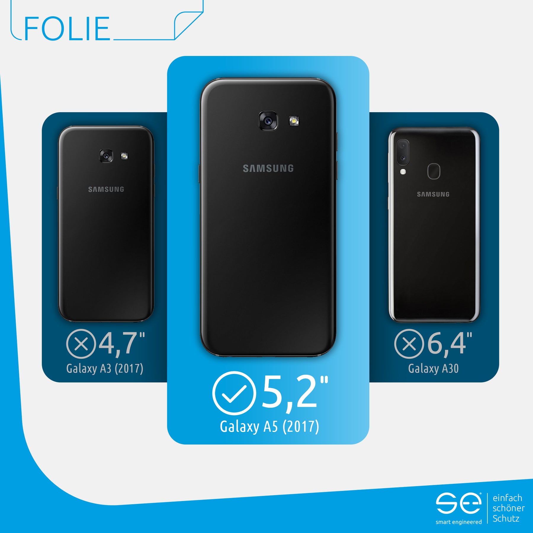 Protective film back Samsung Galaxy A5 (2017)