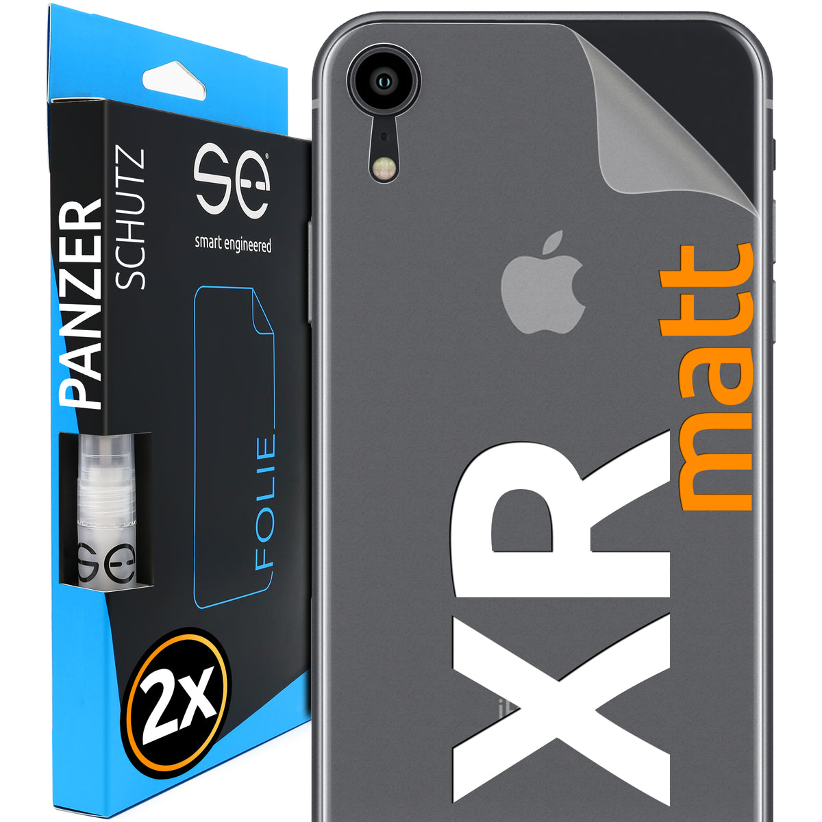 Matte protective film back Apple iPhone XR
