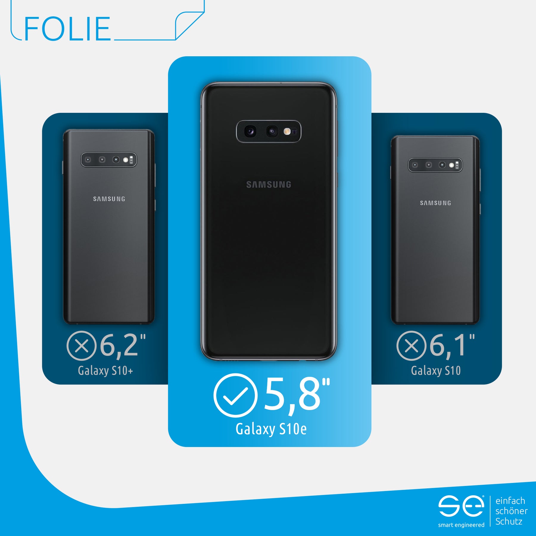 Protective film back Samsung Galaxy S10e