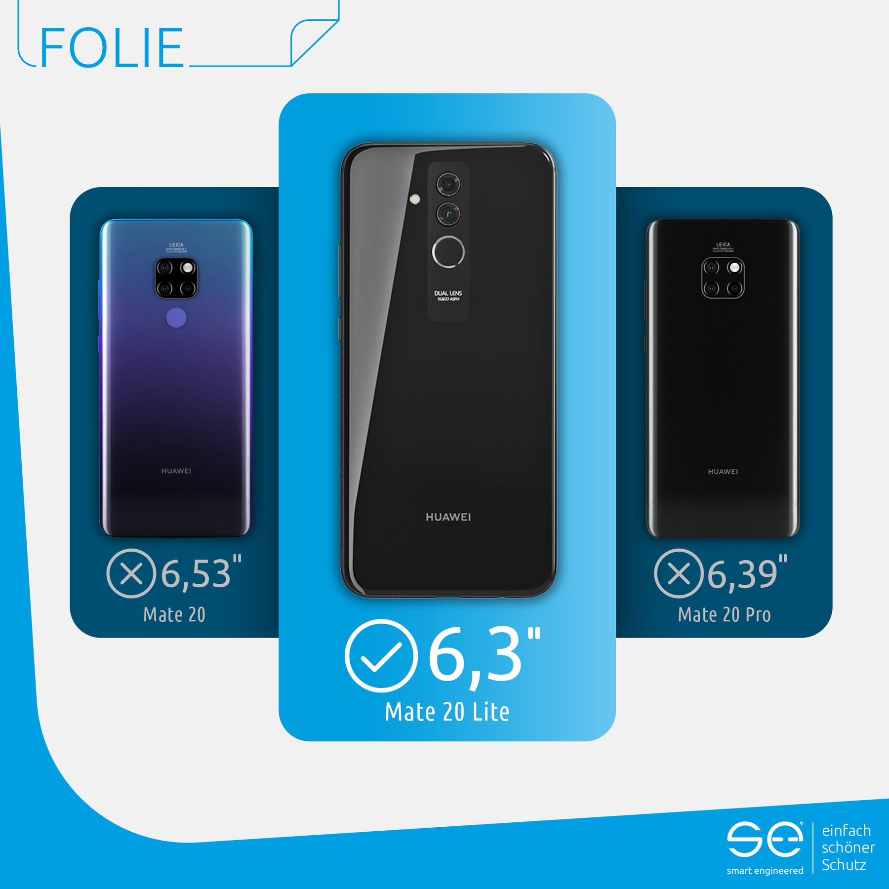 Protective film back Huawei Mate 20 Lite