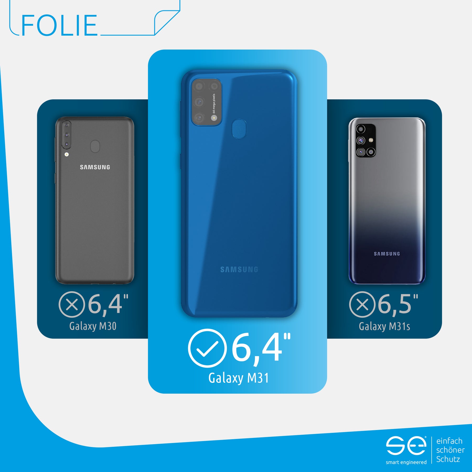 Protective film back Samsung Galaxy M31