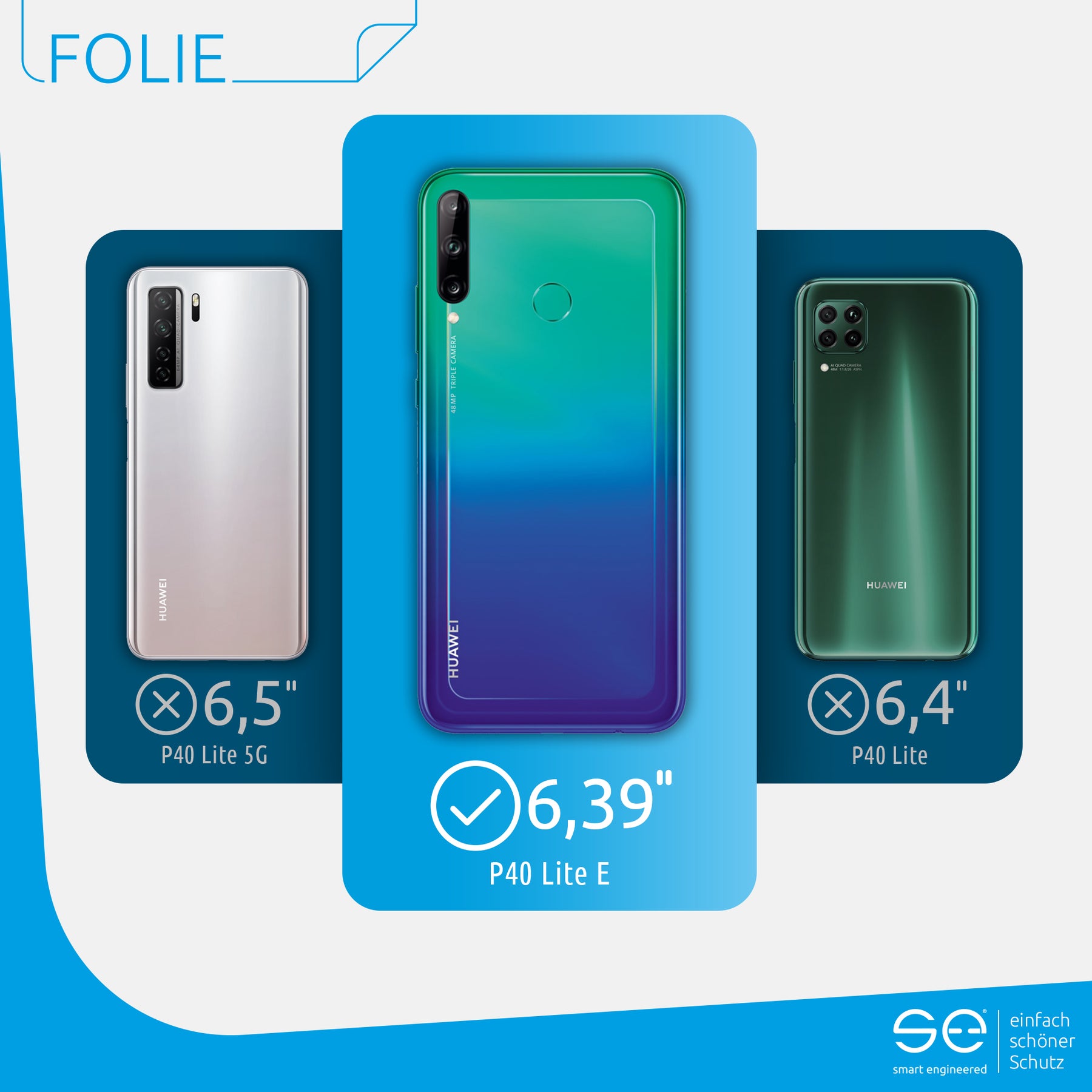 Protective film back Huawei P40 Lite E