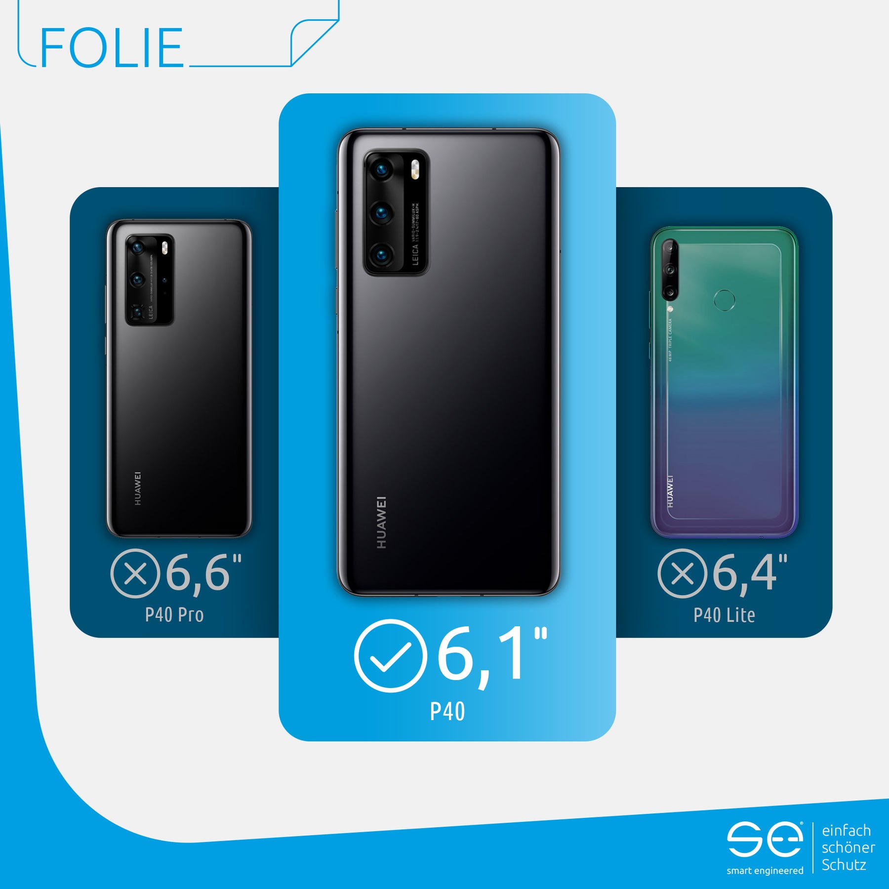 Protective film back Huawei P40
