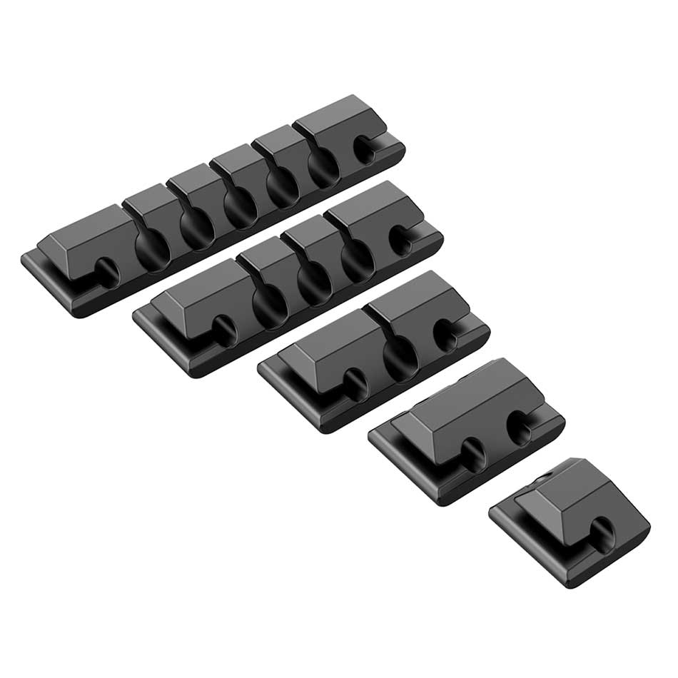 se® CABLEORGANIZER – Self-adhesive cable clips, set of 5