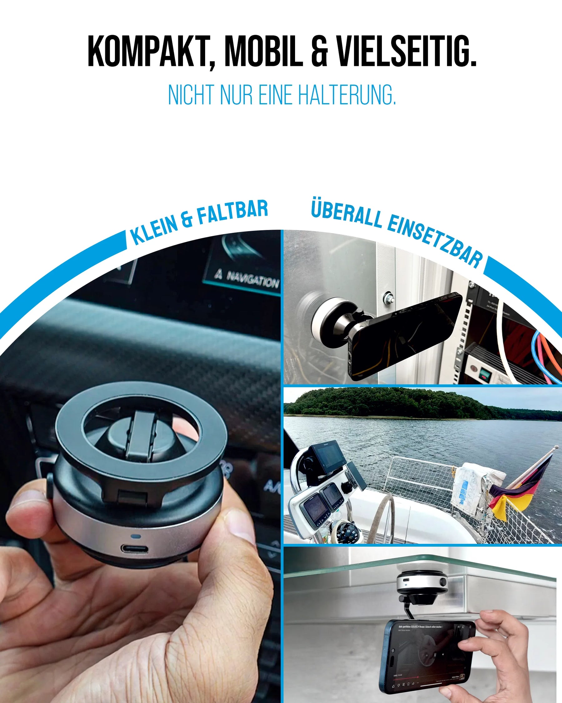 se® SNAPMOUNT – Hält, wo du willst!