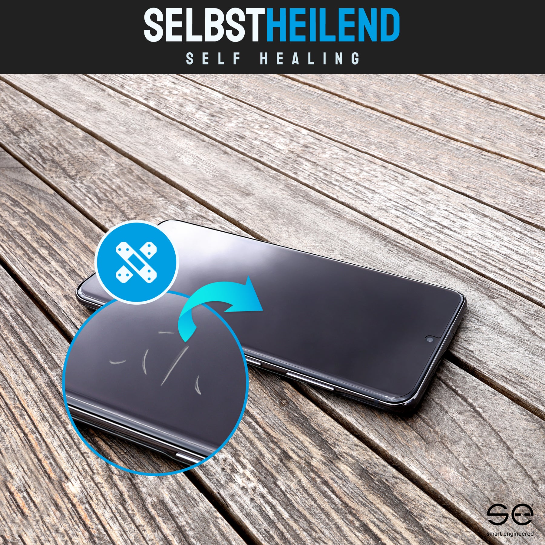 2x 3D Schutzfolie für das Asus ROG Phone 5 (Transparent oder Matt)