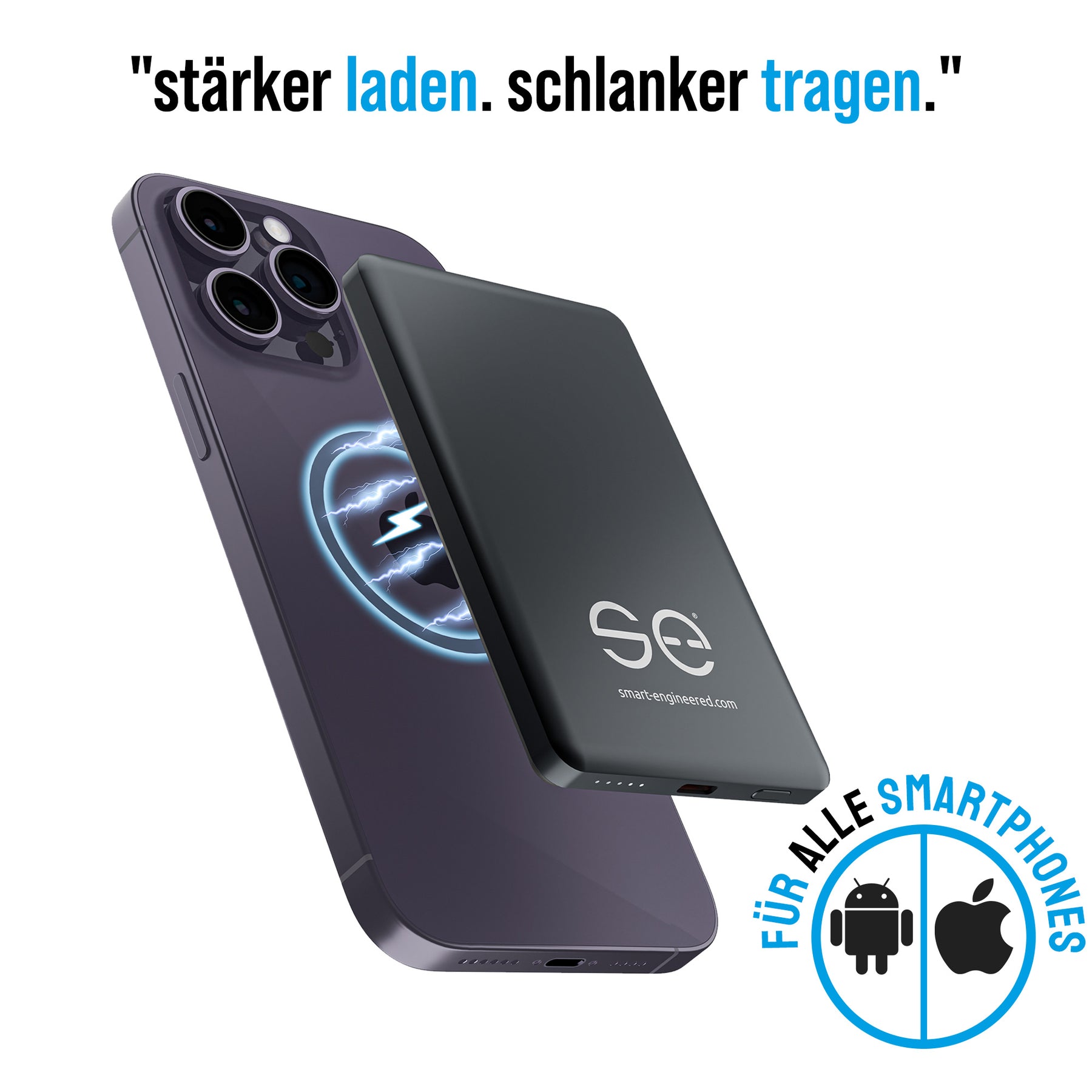 se® SNAPBANK Magnetic - The world's thinnest power bank