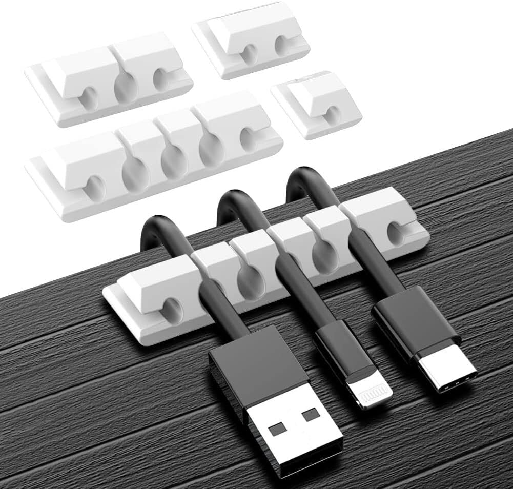 se® CABLEORGANIZER – Self-adhesive cable clips, set of 5