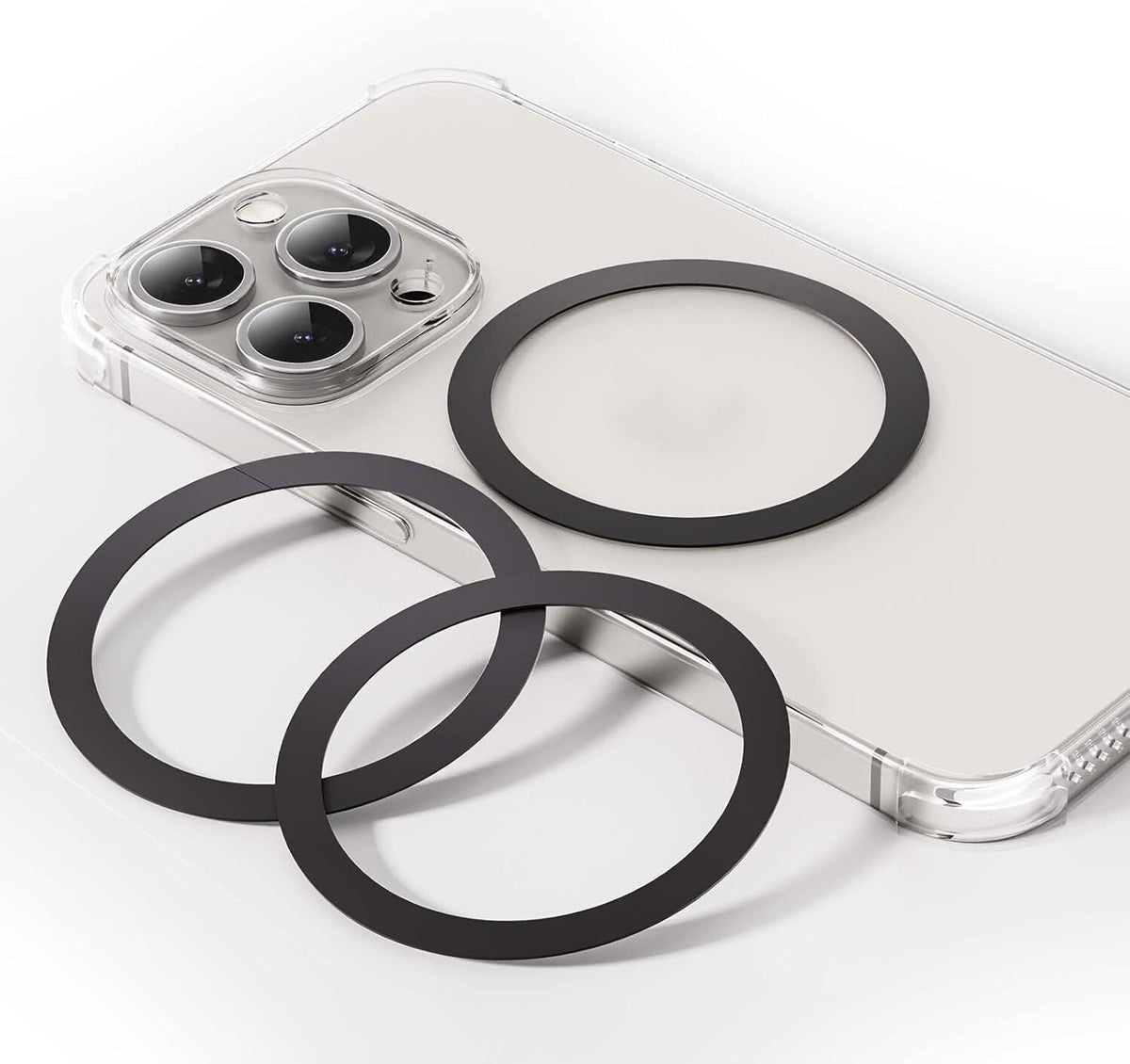 3x se® Magnetring – Für alle Smartphones (MagSafe kompatibel)