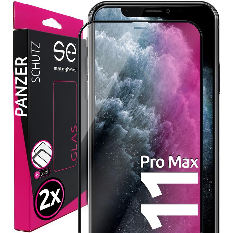2x se® 3D tempered glass Apple iPhone 11 Pro Max