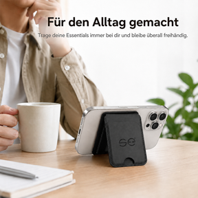 se® SNAPWALLET – Kartenhalter mit Standfunktion für MagSafe & Handys mit Magnetring