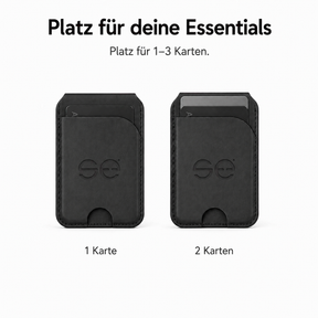 se® SNAPWALLET – Kartenhalter mit Standfunktion für MagSafe & Handys mit Magnetring