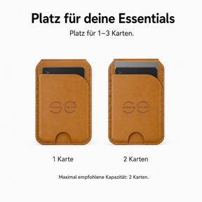 se® SNAPWALLET – Kartenhalter mit Standfunktion für MagSafe & Handys mit Magnetring