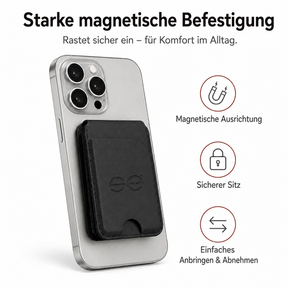 se® SNAPWALLET – Kartenhalter mit Standfunktion für MagSafe & Handys mit Magnetring