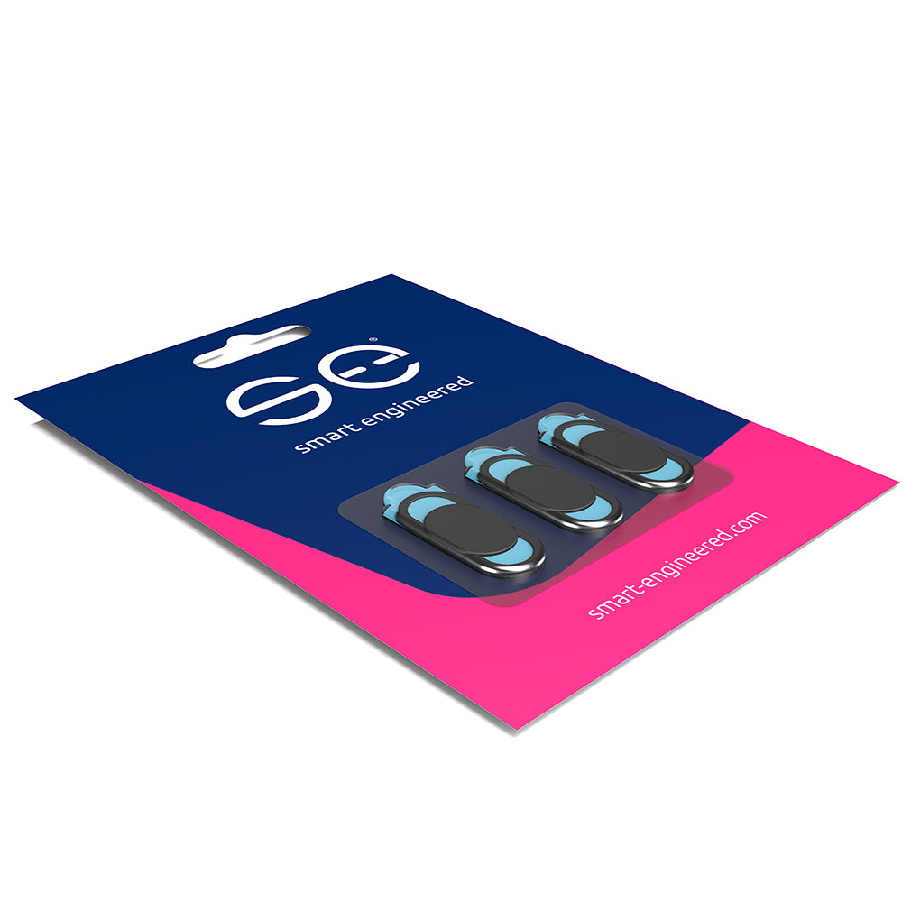 se® CAMGUARD – Webcam-Schiebeschutz (3er-Pack)