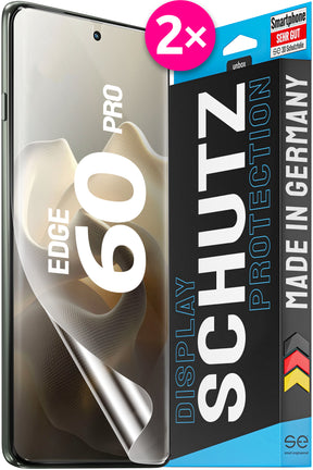 2x se® 3D Schutzfolie für Motorola Edge 60 Serie (Transparent oder Matt)