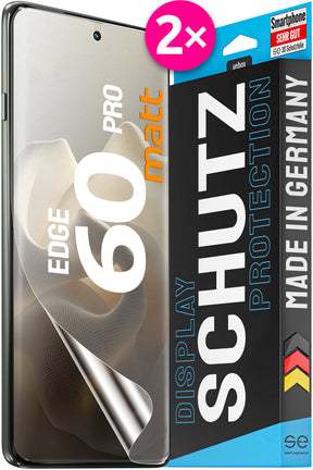 2x se® 3D Schutzfolie für Motorola Edge 60 Serie (Transparent oder Matt)