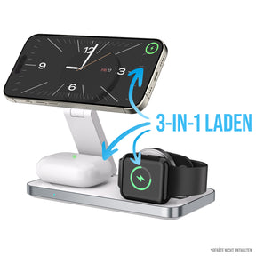 se® SNAPSTATION 3-in-1 Wireless Charger