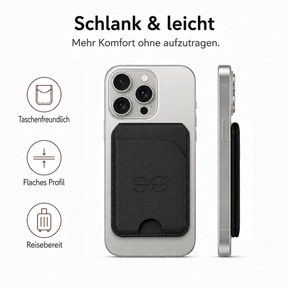 se® SNAPWALLET – Kartenhalter mit Standfunktion für MagSafe & Handys mit Magnetring