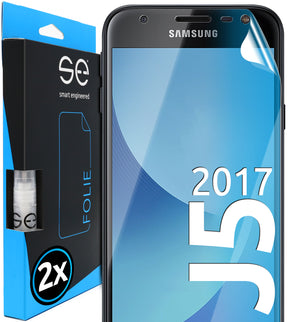 2x 3D Schutzfolie für die Samsung Galaxy J Serie (Transparent, Matt oder Privacy)