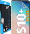 2x 3D Schutzfolie für die Samsung Galaxy S10 Serie (Transparent, Matt & Privacy)
