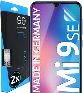 2x 3D Schutzfolie für die Xiaomi Mi 9 Serie (Transparent oder Matt)