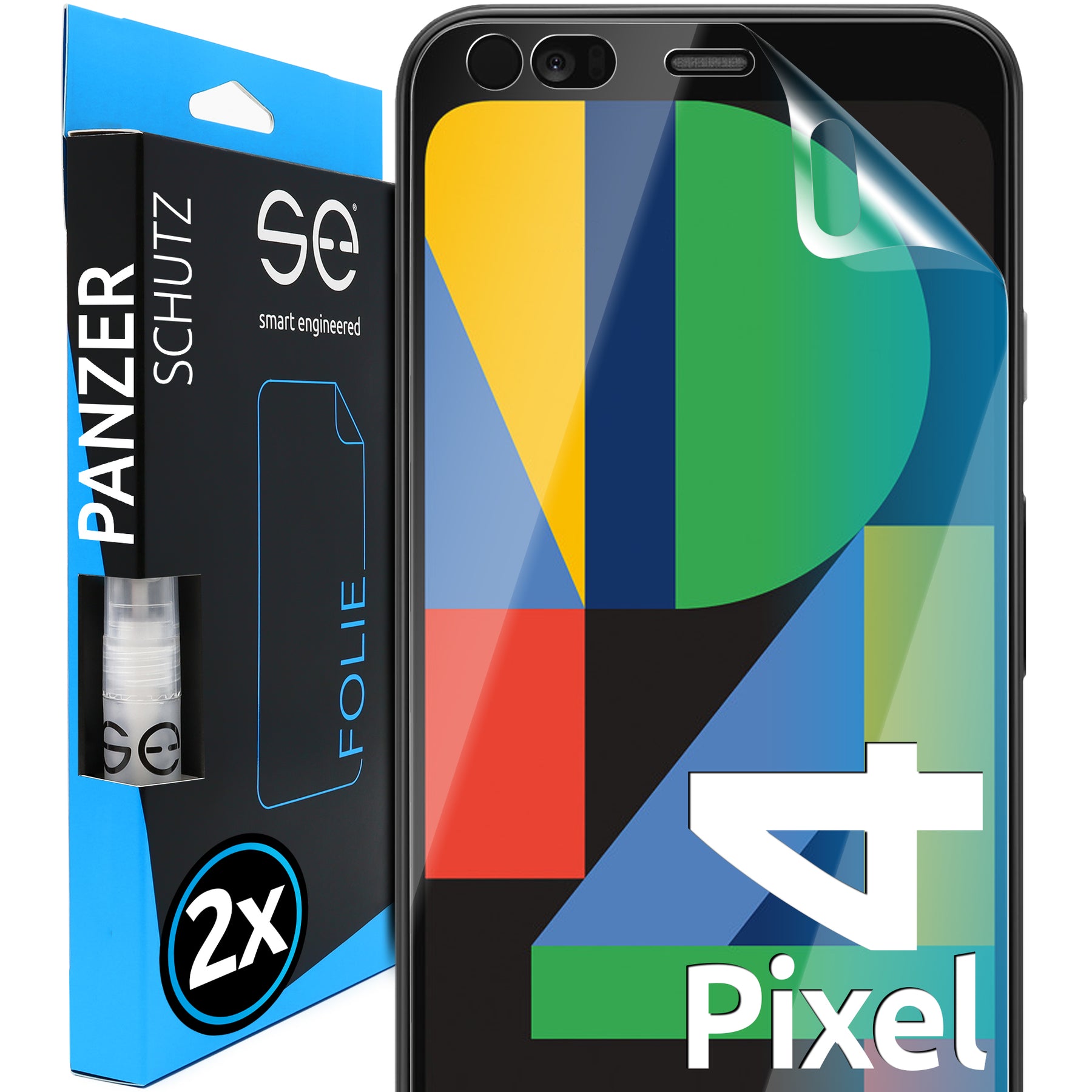smart engineered 3D Pellicola Protettiva per Schermo per Google Pixel 8 [2 Pezzi Transparente, Case-Friendly, Non Vetro Temperato ma Pellicola Protettiva TPU smart engineered 3D Pellicola Protettiva per Schermo per Google Pixel 8 [2 Pezzi Transparente, Case-Friendly, Non Vetro Temperato ma Pellicola Protettiva TPU