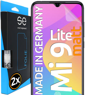 2x 3D Schutzfolie für die Xiaomi Mi 9 Serie (Transparent oder Matt)