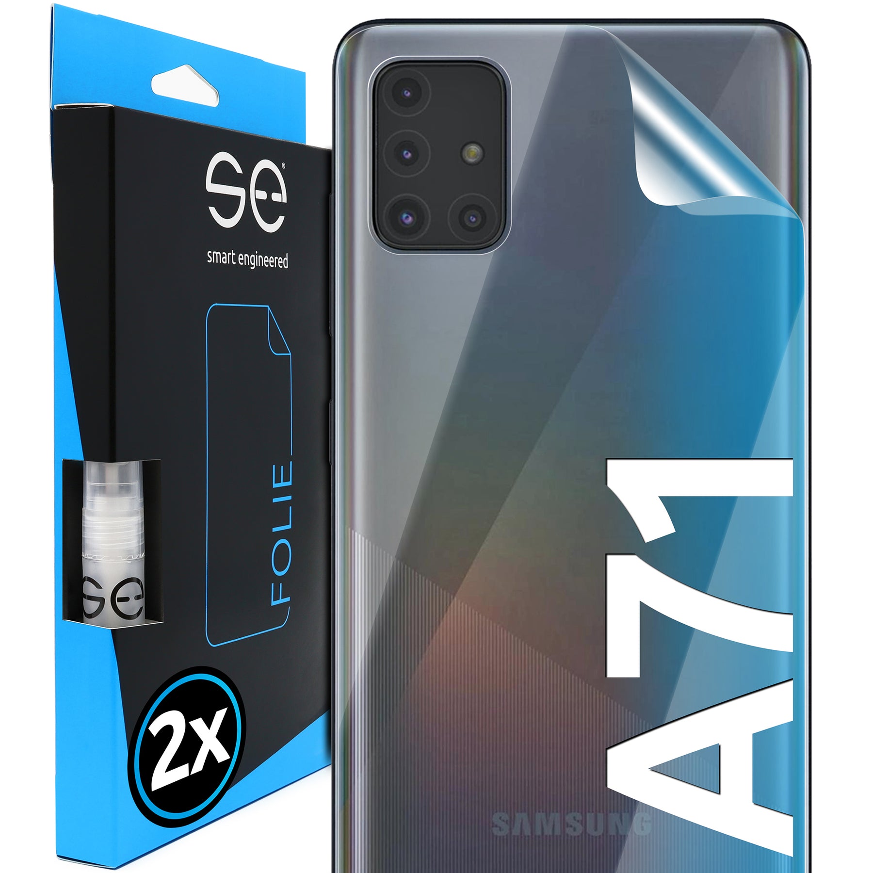 Schutzfolie Rückseite Samsung Galaxy A71