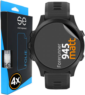 4x 3D Schutzfolie für die Garmin Forerunner Serie (Transparent oder Matt)