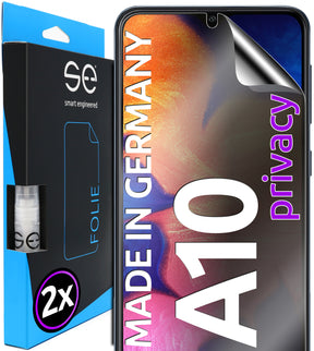 2x se® 3D Schutzfolie für das Samsung Galaxy A10 (Transparent, Matt oder Privacy)