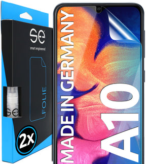 2x se® 3D Schutzfolie für das Samsung Galaxy A10 (Transparent, Matt oder Privacy)