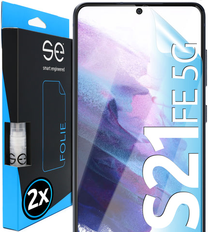 2x 3D Schutzfolie für die Samsung Galaxy S21 Serie (Transparent, Matt & Privacy)