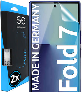 2x 3D Schutzfolie für die Samsung Galaxy Z-Fold Serie (Transparent, Matt oder Privacy)