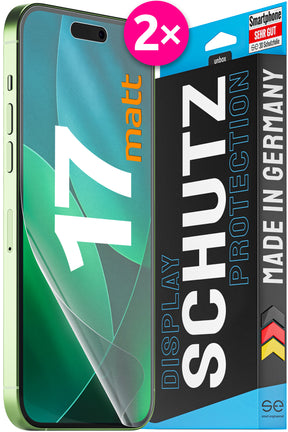 2x 3D Schutzfolie für die Apple iPhone 17 Serie (Transparent, Matt oder Privacy)