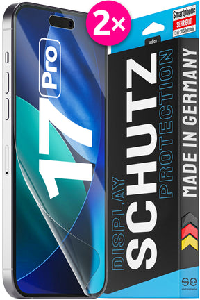 2x 3D Schutzfolie für die Apple iPhone 17 Serie (Transparent, Matt oder Privacy)