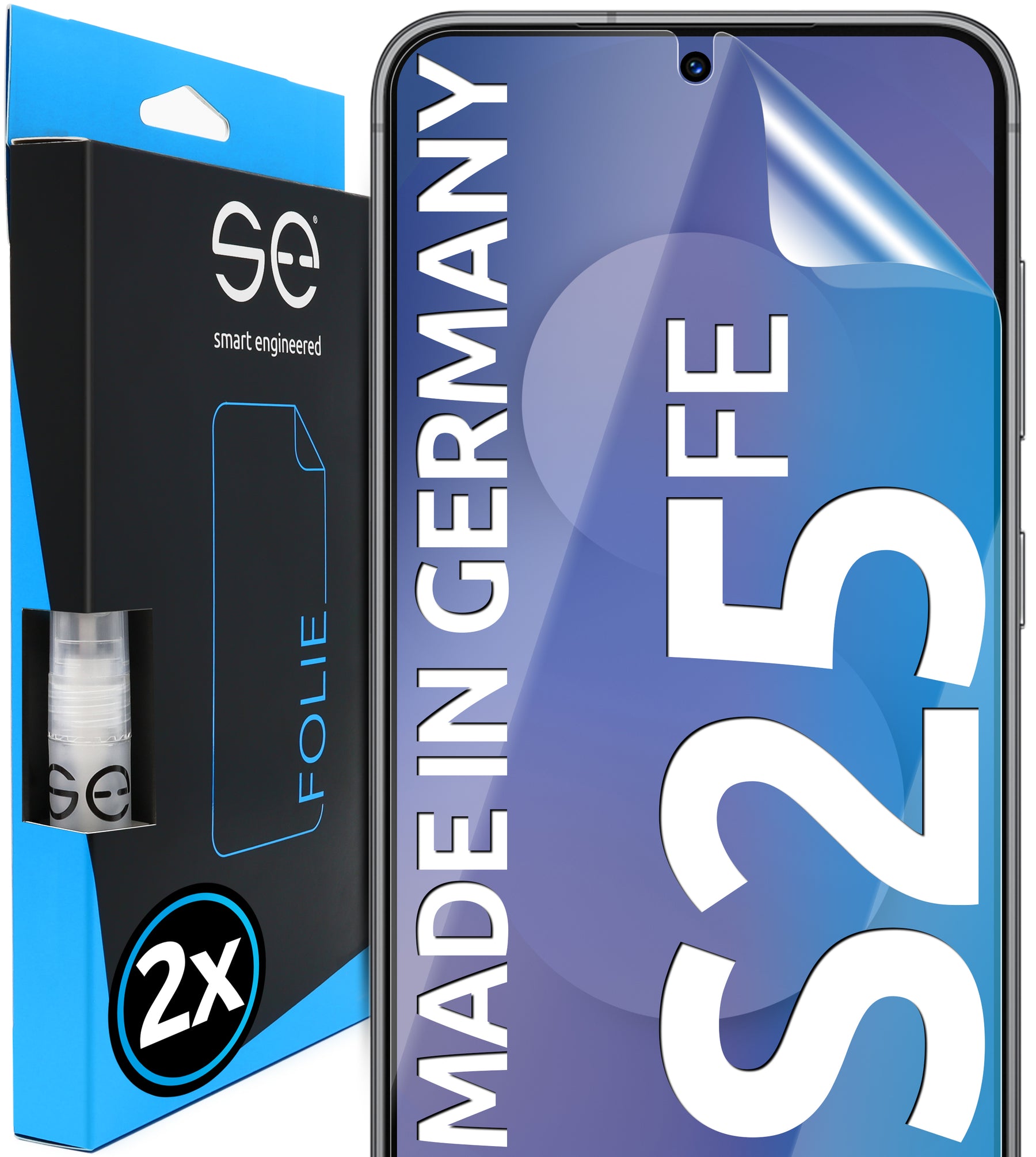 2x 3D protective film for the Samsung Galaxy S25 series (transparent, matte or privacy)