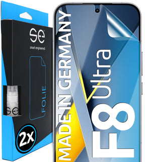 2x 3D Schutzfolie für das Xiaomi Poco F8 Ultra (Transparent, Matt oder Privacy)