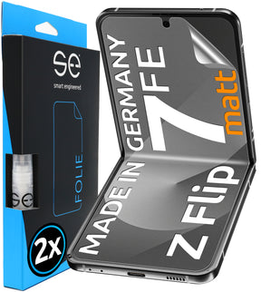 2x 3D Schutzfolie für die Samsung Galaxy Z Flip Serie (Transparent oder Matt)