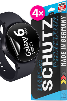 4x se® 3D Schutzfolie für die Samsung Galaxy Watch 6 Serie