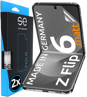 2x 3D Schutzfolie für die Samsung Galaxy Z Flip Serie (Transparent oder Matt)