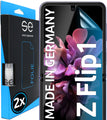 2x 3D Schutzfolie für die Samsung Galaxy Z Flip Serie (Transparent & Matt)