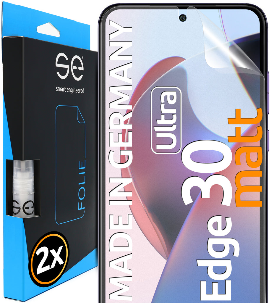 2x se® 3D Schutzfolie (entspiegelt) Motorola Edge 30 Ultra