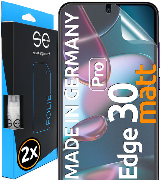 2x se® 3D Schutzfolie (entspiegelt) Motorola Edge 30 Pro