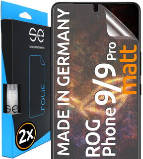 2x 3D Schutzfolie für das Asus ROG Phone 9 / 9 Pro (Transparent oder Matt)