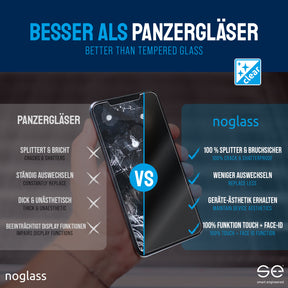 se® noglass Anti Blue-Light - der unzerbrechliche Displayschutz