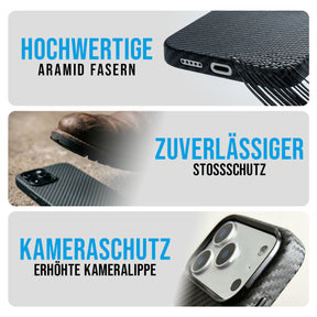 se® nocase – ultradünne MagSafe Hülle in Aramid-Optik