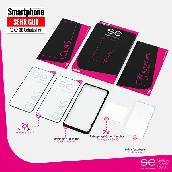 2x se® 3D Panzerglas Samsung Galaxy A53 5G